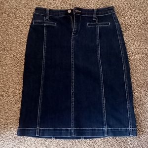 Denim skirt